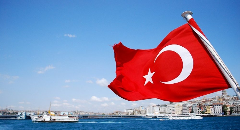 Турция. Флаг Турции